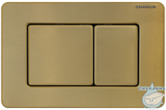 Кнопка смыва Charus Robusto FP.310.BG.05 брашированное золото