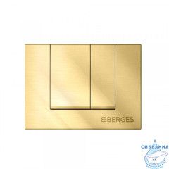 Кнопка смыва BERGES Novum S9 040049 золото глянец