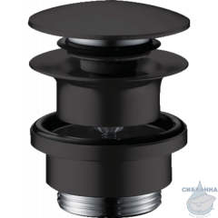 Донный клапан для раковины Hansgrohe 50100670 (черный)
