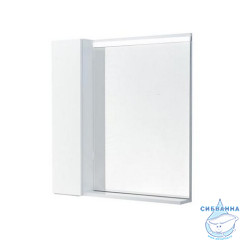 Шкаф-зеркало Акватон Рене 80 белый 1A222502NRC80